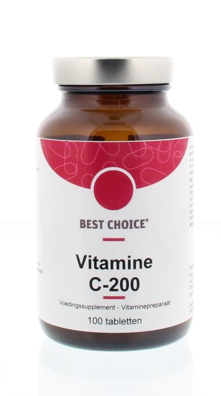 Best Choice TS Choice Vitamine C 200 mg & bioflavonoiden (100 tab)