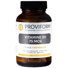 Proviform Vitamine D3 75mcg (100 vega caps)