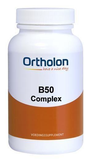 Ortholon Ortholon Vitamine B50 complex (120 vega caps)