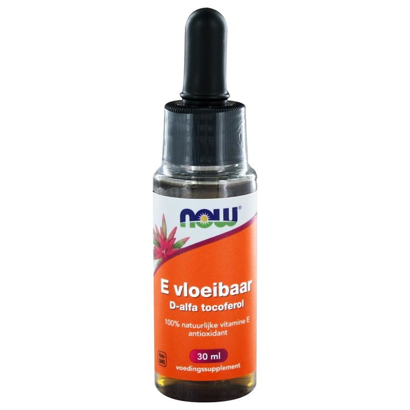 Now NOW E-vloeibaar d-alfa tocoferol (30 ml)