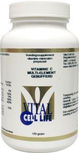 Vital Cell Life Vital Cell Life Vitamine C multi element gebufferd poeder (120 gr)