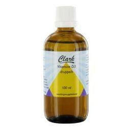 Clark Clark Vitamine D3 vloeibaar (100 ml)