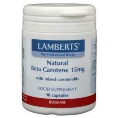 Lamberts Vitamine A 15mg natuurlijke (beta caroteen) (90 caps)