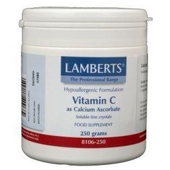 Lamberts Vitamine C calcium ascorbaat (250 gr)