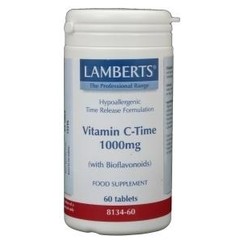 Lamberts Vitamine C 1000 Time release & bioflavonoiden (60 tab)