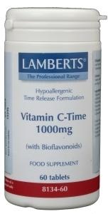 Lamberts Lamberts Vitamine C 1000 Time release & bioflavonoiden (60 tab)