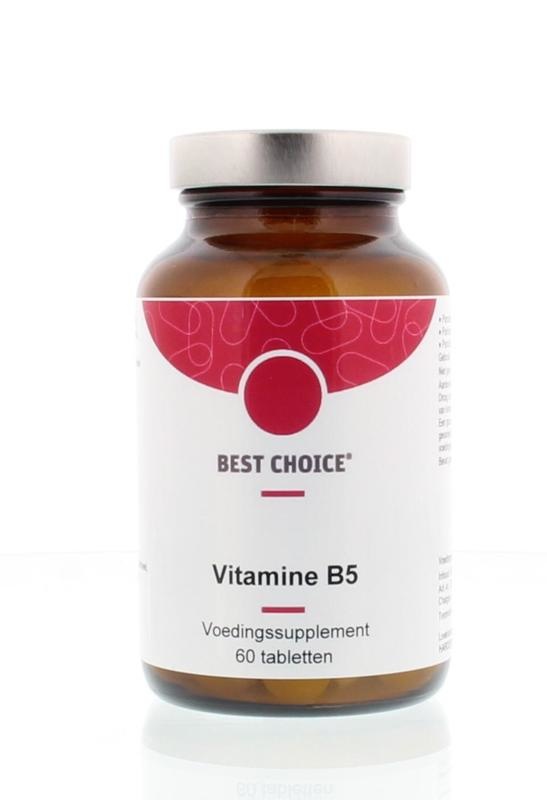 Best Choice TS Choice Vitamine B5 460 pantotheenzuur (60 tab)