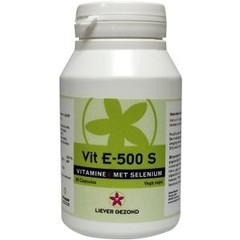 Liever Gezond Vitamine E-500 S (30 vega caps)