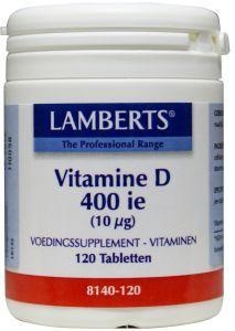 Lamberts Lamberts Vitamine D3 400IE/10mcg (120 tab)
