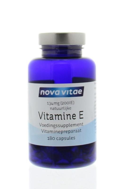 Nova Vitae Nova Vitae Vitamine E 200IU (180 caps)