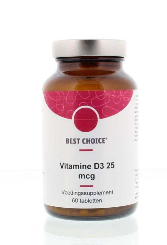 Best Choice TS Choice Vitamine D3 25mcg (60 tab)