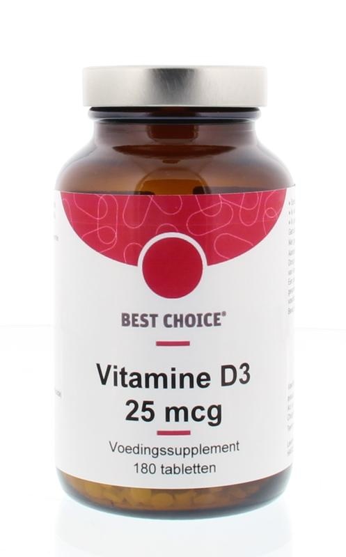 Best Choice TS Choice Vitamine D3 25mcg (180 tab)