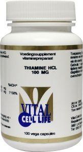 Vital Cell Life Vital Cell Life Thiamine HCL 100 mg (100 caps)