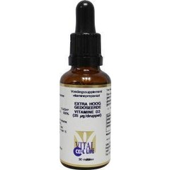 Vital Cell Life Vitamine D3 25mcg druppels (30 ml)