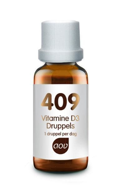 AOV AOV 409 Vitamine D3 druppels 25mcg (15 ml)