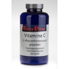 Nova Vitae Vitamine C ascorbinezuur poeder (500 gr)