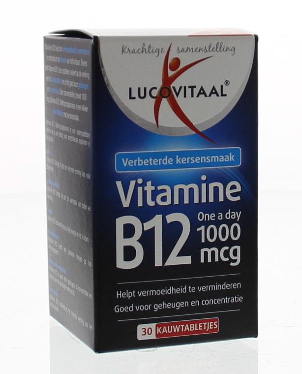 Lucovitaal Lucovitaal Vitamine B12 1000mcg (30 tab)