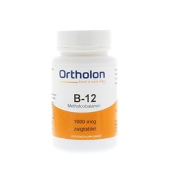 Ortholon Vitamine B12 methylcobalamine 1000 mcg (120 Zuigtab)