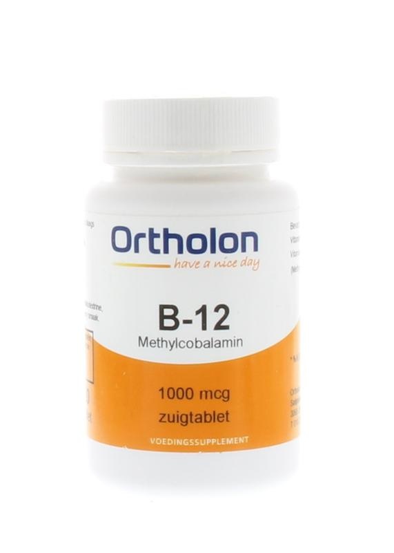 Ortholon Ortholon Vitamine B12 methylcobalamine 1000 mcg (120 Zuigtab)
