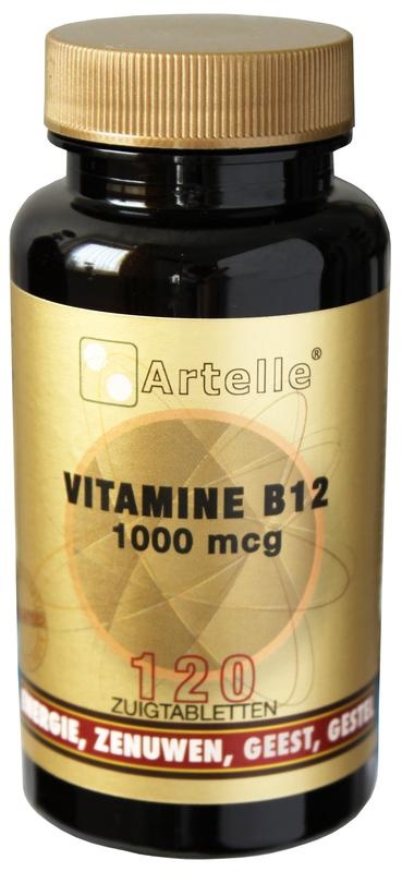 Artelle Artelle Vitamine B12 1000mcg (120 Zuigtab)