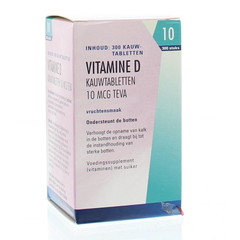 Teva Vitamine D 10 mcg 400IE (300 tab)