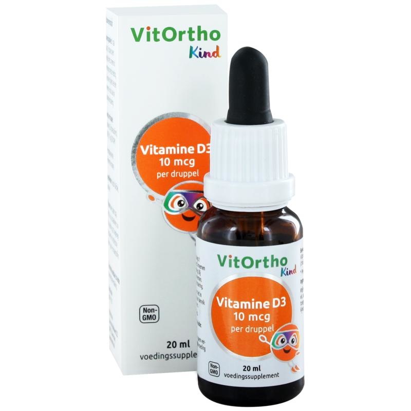 VitOrtho VitOrtho Vitamine D3 10 mcg (Kind) (20 ml)