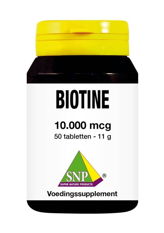 SNP Biotine 10000 mcg (50 tabletten)