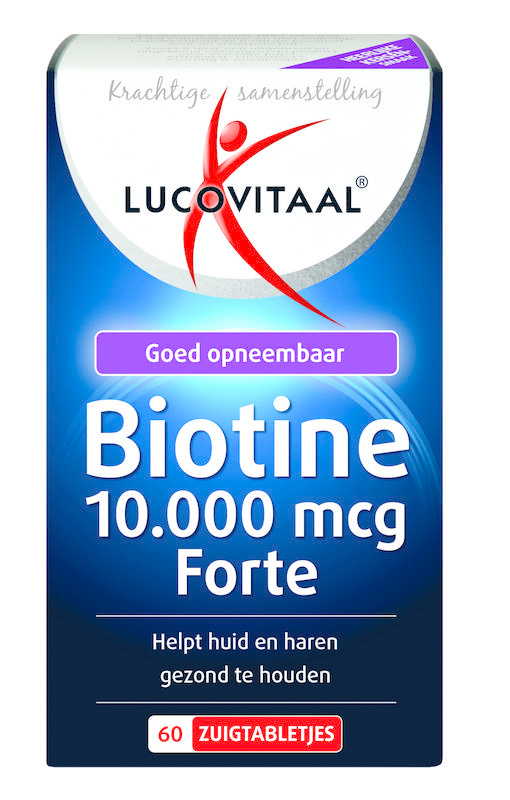 Lucovitaal Lucovitaal Biotine forte (60 Zuigtab)