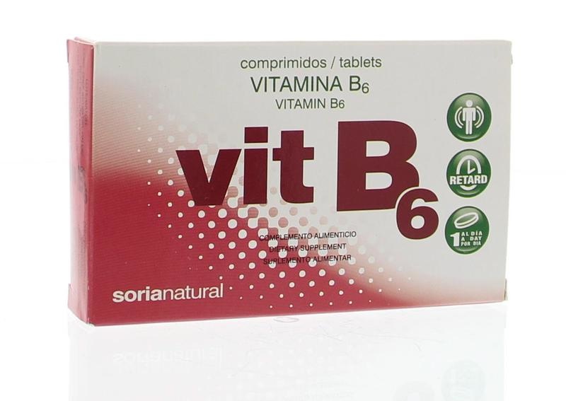 Soria Soria Vitamine B6 retard 1.4mg (48 tab)