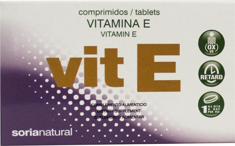 Soria Vitamine E retard 12 mg (48 tabletten)