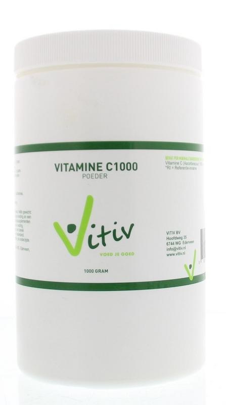 Vitiv Vitiv Vitamine C poeder (1 Kilogr)