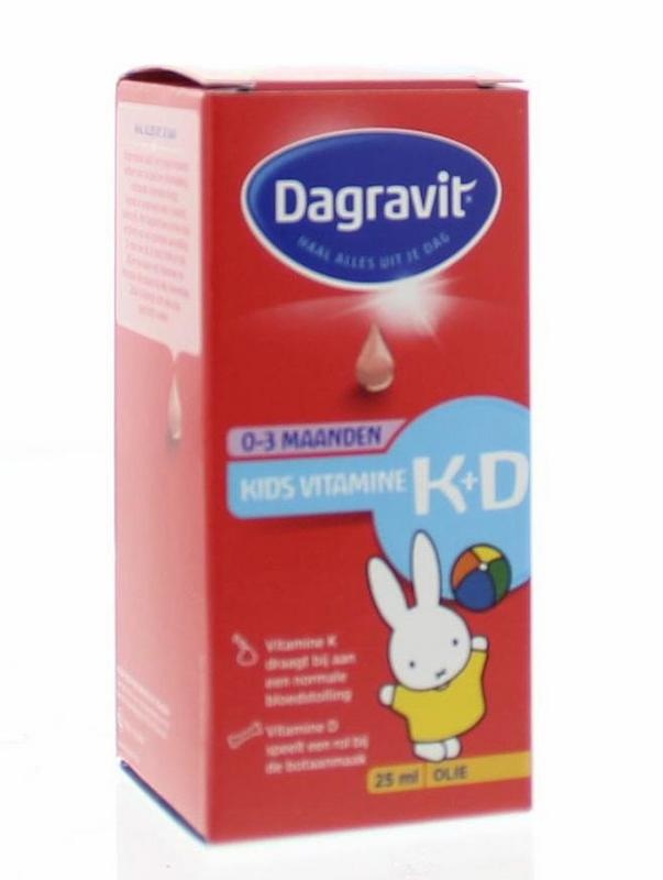 Dagravit Dagravit Vitamine K+D druppels (25 ml)