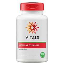 Vitals Vitamine B3 niacinamide 500 mg (100 caps)