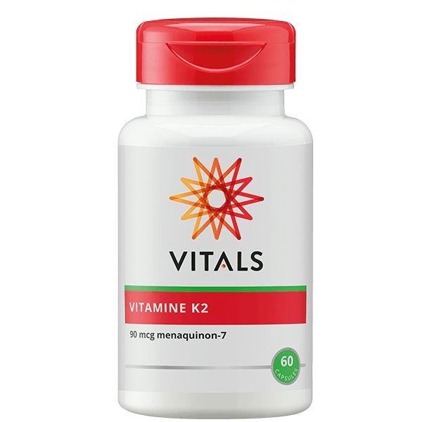 Vitals Vitals Vitamine K2 90 mcg (60 vega caps)