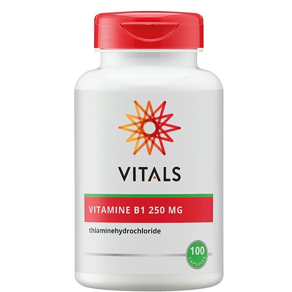 Vitals Vitals Vitamine B1 thiamine 250 mg (100 caps)