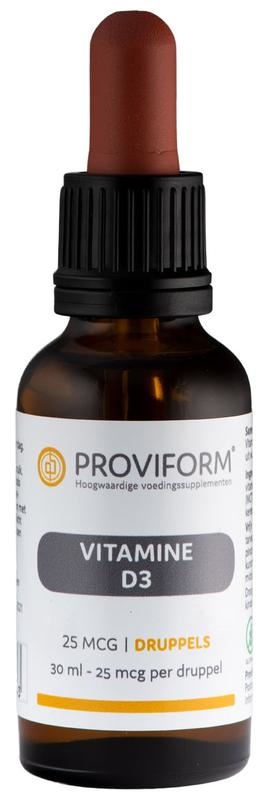 Proviform Proviform Vitamine D3 25mcg druppels (30 ml)