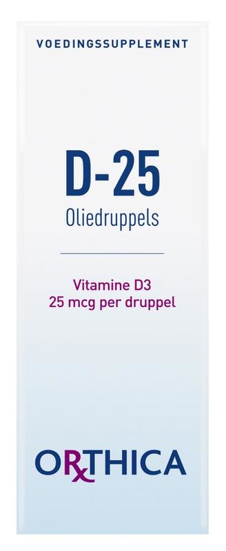 Orthica Orthica Vitamine D-25 (15 ml)