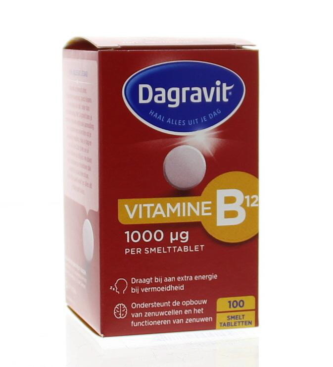 Dagravit Dagravit Vitamine B12 1000mcg smelt (100 tab)