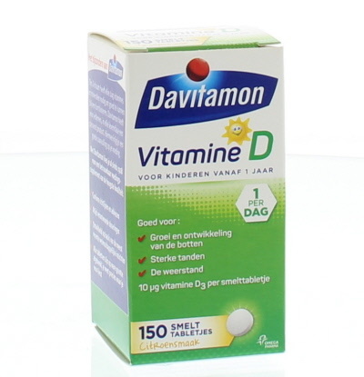 Davitamon Davitamon D kind smelttablet (150 tab)