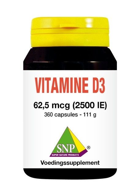SNP SNP Vitamine D3 2500IE (360 caps)