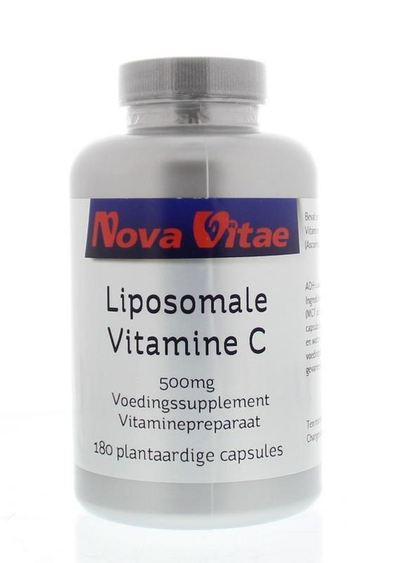 Nova Vitae Nova Vitae Liposomaal vitamine C (180 vega caps)