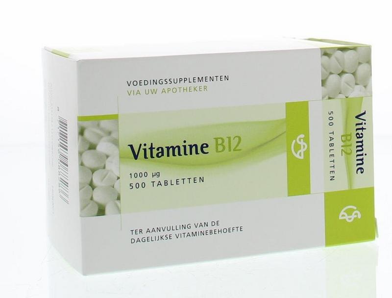 Spruyt Hillen Vitamine B12 1000 mcg (500 tabletten)