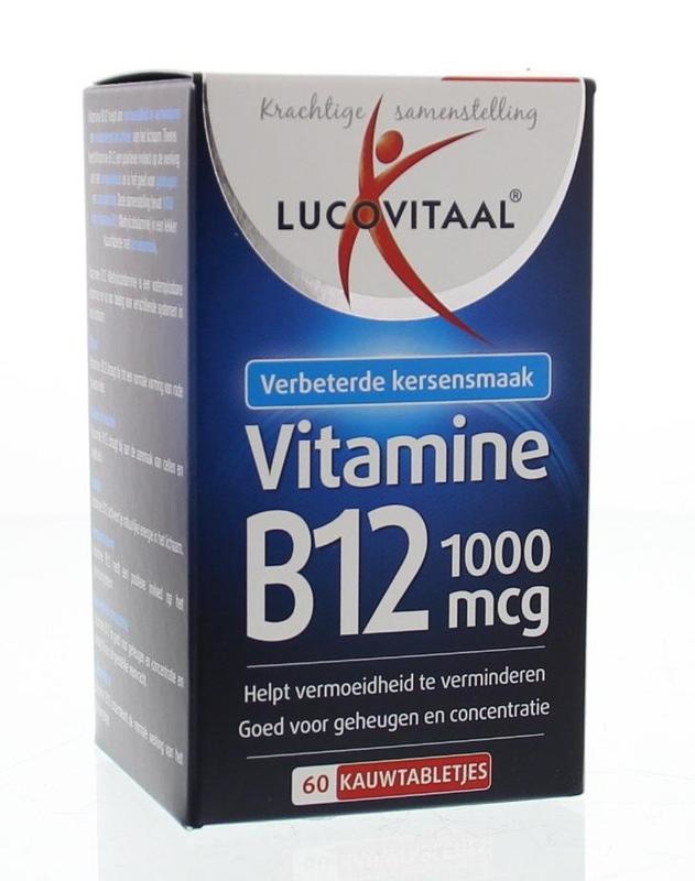 Lucovitaal Lucovitaal Vitamine B12 1000mcg (60 tab)