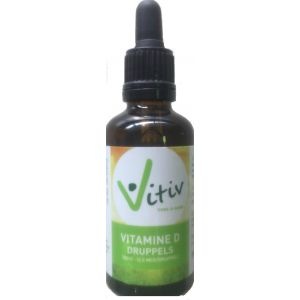 Vitiv Vitiv Vitamine D3 druppels 100IU (50 ml)