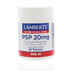 Lamberts Vitamine B6 (P5P) 20mg (60 tab)