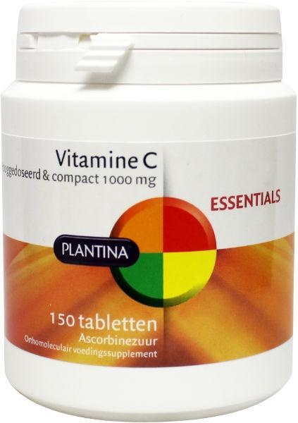 Plantina Vitamine C1000 mg (150 Tabletten) Plantina Vitamine C1000 mg (150 Tabletten)