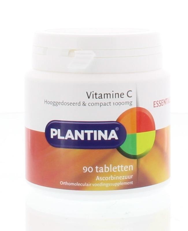 Plantina Vitamine C 1000 mg (90 Tabletten) Plantina Vitamine C 1000 mg (90 Tabletten)