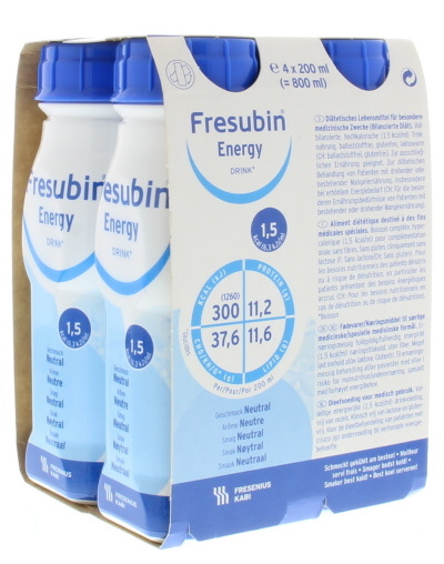 Fresubin Fresubin Energy drink neutraal 200ml (4 st)