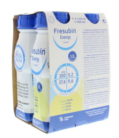 Fresubin Fresubin Energy drink vanille 200ml (4 st)