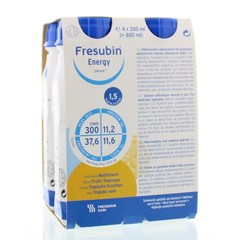 Fresubin Energy drink tropische vruchten 200ml (4 st)
